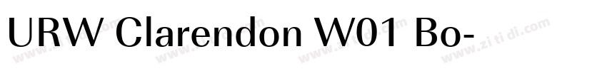 URW Clarendon W01 Bo字体转换 URW Clarendon W01 Bo字体转换